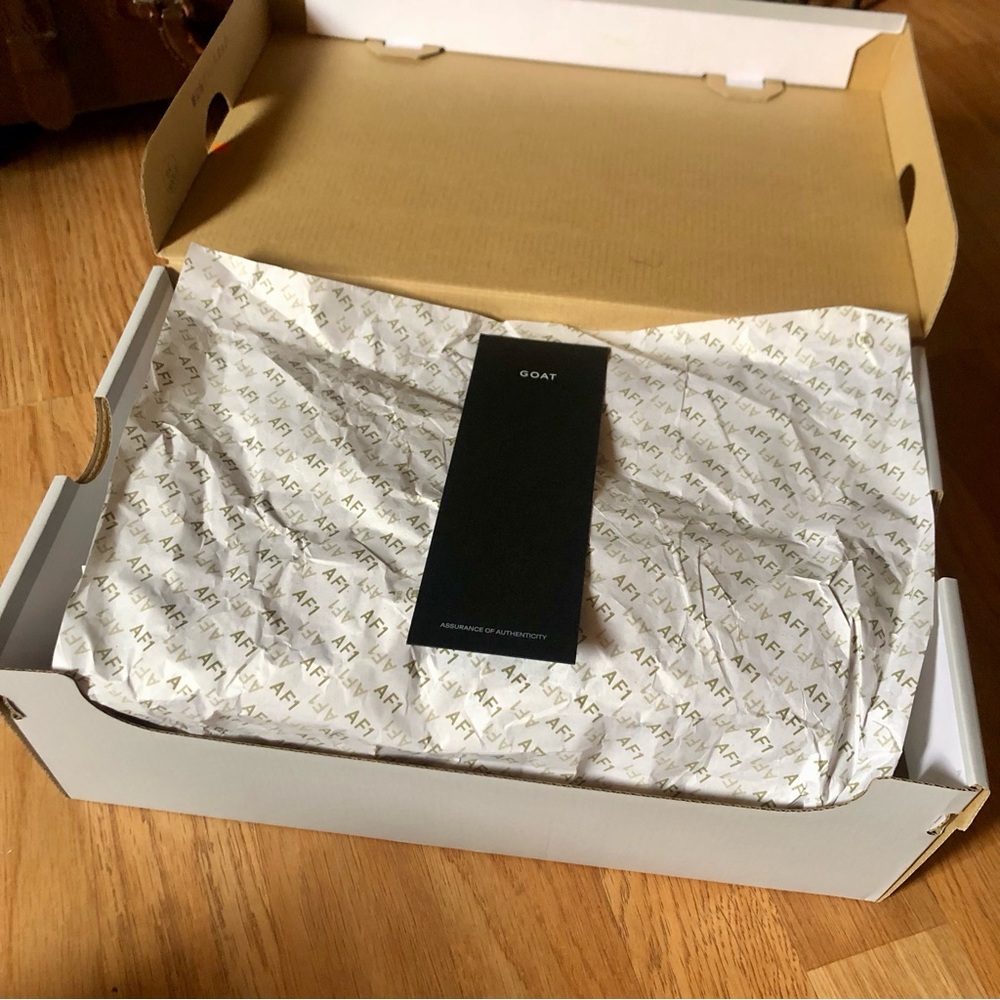 Nike Air Force 1 Low 'Canvas Pack - Summit White - NEW IN THE BOX - Size 8 - Picture 10 of 11